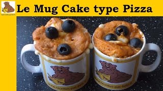 Le Mug Cake type Pizza [upl. by Annodahs51]