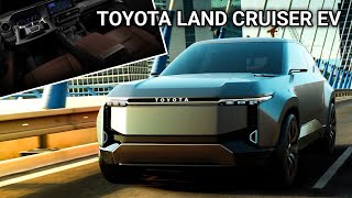 NEW Toyota LAND CRUISER Se Electric threerow SUV Concept revealed FIRST Look EXTERIOR amp INTERIOR [upl. by Brathwaite792]