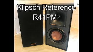 Klipsch Reference R41PM speakers [upl. by Ellak]