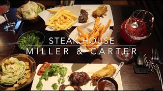 STEAK HOUSE MILLER amp CARTER  Vlog 1 [upl. by Alfredo]