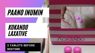 Paano inumin ang Kokando BYURAKKU  How to take Kokando BYURAKKU slimming pills [upl. by Anaya392]