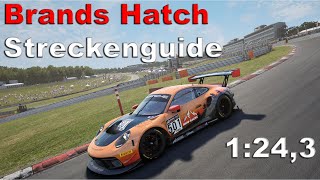 Trackguide Brands Hatch ACC  Assetto Corsa Competizione  Deutsch  Porsche 911 [upl. by Ailefo213]