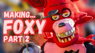 Making Foxy Cosplay  Part 2 FINAL [upl. by Erlond]