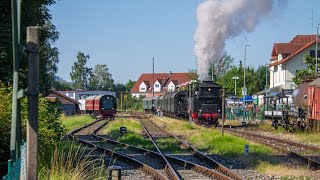 50 Jahre Dampfbahn Fränkische Schweiz  Bahnhofsfest Ebermannstadt 2024 [upl. by Delogu963]