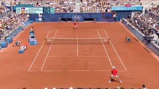 Nadal vs Djokovic Highlights  Paris Olympics 2024  Rafael Nadal vs Novak Djokovic Highlights [upl. by Mayeda838]