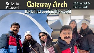 World’s tallest Gateway Arch  St Louis Missouri  Road trip from Dallas  Day 3  Ep 5 [upl. by Mitch]