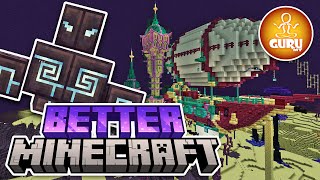 Exploring the Better End mod  Endless biomes  So much new stuff  Better Minecraft Mod [upl. by Esch]