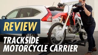 Trackside Motorcycle Carrier Review at CycleGearcom [upl. by Eniamart237]