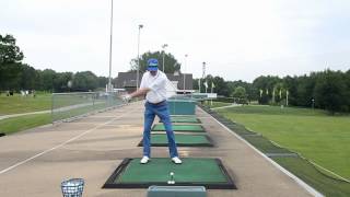 Driver golfswing in slow motion  Golfmeester [upl. by Mhoj91]