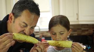 Easy GRILLED CORN on the Cob made with Compound Butter [upl. by Eitak500]