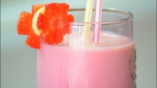 Batido Fresas y Plátano Thermomix [upl. by Ahsino246]