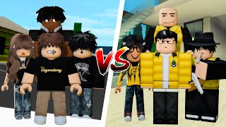 Ang LABAN Ng BLACK GANG Vs YELLOW GANGBrookhaven RP [upl. by Tsui]