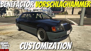 Benefactor Vorschlaghammer Customization  GTA Online [upl. by Vullo581]