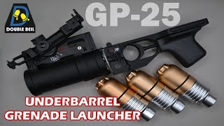 DB GP25 quotKostyorquot Airsoft Grenade Launcher  Unboxing amp Review [upl. by Nomor]