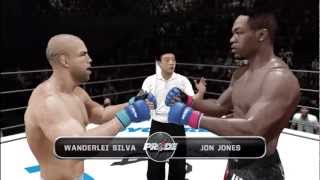 UFC vs Pride 3 TidalWave Wanderlei Silva vs Jon Jones [upl. by Adihsaar70]