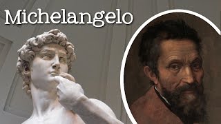 Biography of Michelangelo for Kids Famous Art for Children  FreeSchool [upl. by Annayr]