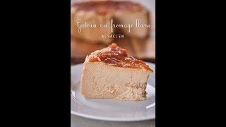 Gâteau au fromage blanc alsacien sans gluten ni sucre raffiné [upl. by Erminna]