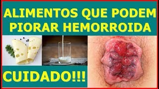 🌶☕Alimentos que Podem Piorar a Hemorroida ➜ 10 Alimentos Que Você Deve Evitar Cuidado com o 9º [upl. by Jaye95]