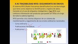 MOD A TEMA 245 TRAZABILIDAD RFID SEGUIMIENTO DE ENVIOS [upl. by Amati]