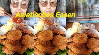 Asiatisches Essen Zubereitet aus Erbsen Knoblauch Zwiebeln und Gewürzen [upl. by Alaine482]