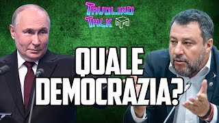 Matteo SALVINI Putin e le elezioni russe Che tipo di democrazia ha in mente il dittatore russo [upl. by Tadd]