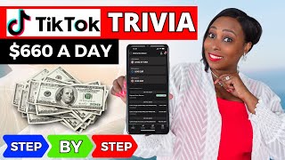 How to Make US660 A Day On TikTok With Trivia Quizzes A Step By Step Beginners Guide Using AI [upl. by Fabri]