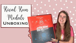 runDisney Star Wars Half Marathon Weekend Medal Unboxing [upl. by Gunther571]