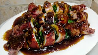 SQUID NEW RECIPE KAKAIBA Hindi Makunat Madaling Gawin at NAPAKASARAP [upl. by Sulakcin979]