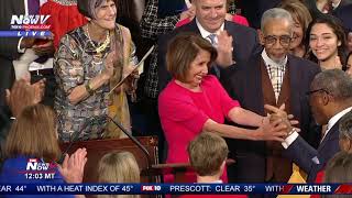 PELOSI ELECTED Rep Nancy Pelosi Receives 220 Votes for Speaker FNN [upl. by Whelan]