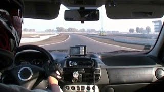 Fiat Punto Sporting MK2a 12 16V Onboard Slovakiaring [upl. by Aryamoy]