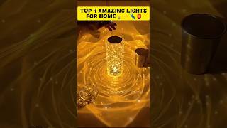 Top 4 Amazing lights for Homes🏮🔦⚡💡 Lights shorts youtubeshorts gadgets lighting telugufacts [upl. by Gottwald]