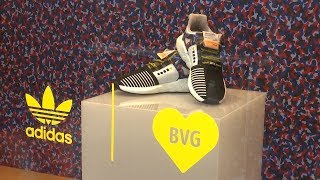 Berlin Hype um BVGSneaker [upl. by Ardnuassac211]