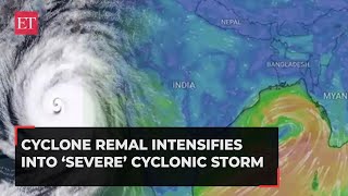 Cyclone Remal to hit Bengal coast tonight Kolkata airport to suspend ops for 21 hours [upl. by Aiyekal]