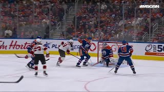 Jesper Bratt scores a powerplay goal against the Edmonton Oilers [upl. by Blain813]