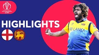 Malinga Stars In Big Upset  England v Sri Lanka  Match Highlights  ICC Cricket World Cup 2019 [upl. by Georgia392]