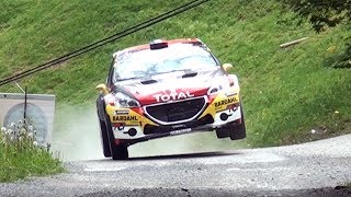 Sébastien Loeb  Séverine Loeb at Rallye du Chablais 2017 with Onboard ES Les Rives [upl. by Reuben]