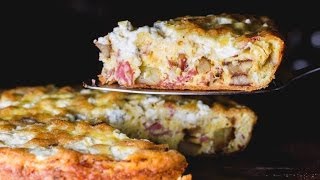 Easy Potato Frittata with Sopressata  SAM THE COOKING GUY [upl. by Narrat]