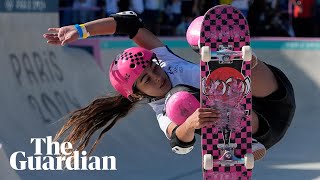 Arisa Trew going to keep skating and pushing myself after winning Olympic skateboard gold [upl. by Cordey]