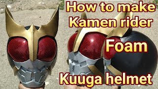 how to make kamen rider kuuga helmet kamenrider [upl. by Noned]