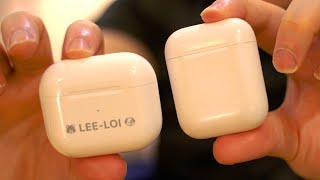 Engraved AirPods 3 Unboxing  First Impressions vs AirPods 1 [upl. by Gaby738]