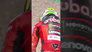 Bautista CRASHES a Turn 1 during FP2 😱  2024 UKWorldSBK 🇬🇧 [upl. by Urania]