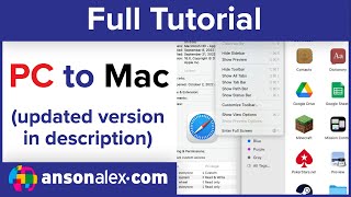 Mac Tutorial for PC Users  Beginners [upl. by Giesser8]