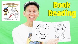 ABC Coloring Book With Matt  Book Reading  Dream English Kids [upl. by Ereveniug]