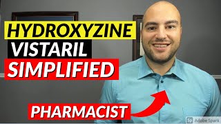 Hydroxyzine 25 mg Atarax What is Hydroxyzine HCl Atarax for Anxiety Uses Dose amp Side Effects [upl. by Ben]