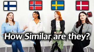 Can Nordic Countries Understand Each Other Finnish Danish Swedish Norwegian [upl. by Bove568]