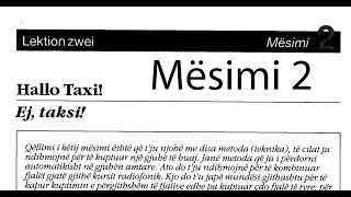 Gjermanisht Shqip  Mësimi 2 [upl. by Gally]