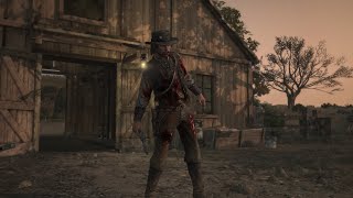 John Marston Death Red Dead Redemption [upl. by Yezdnil]