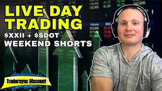 Live Day Trading  Weekend Shorts daytrade stocks [upl. by Yeargain]