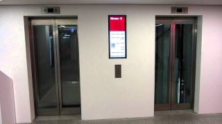 Shopping mall Schindler elevators [upl. by Georgiana307]