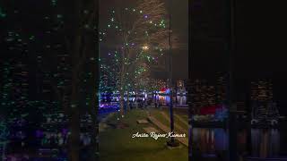 Vancouver Christmas marketLafarge lake decorationCanada [upl. by Htebirol]